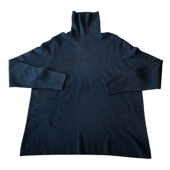 NWT Halogen Women's Cozy Turtleneck Sweater Black Size 1X - Picture 2 of 8